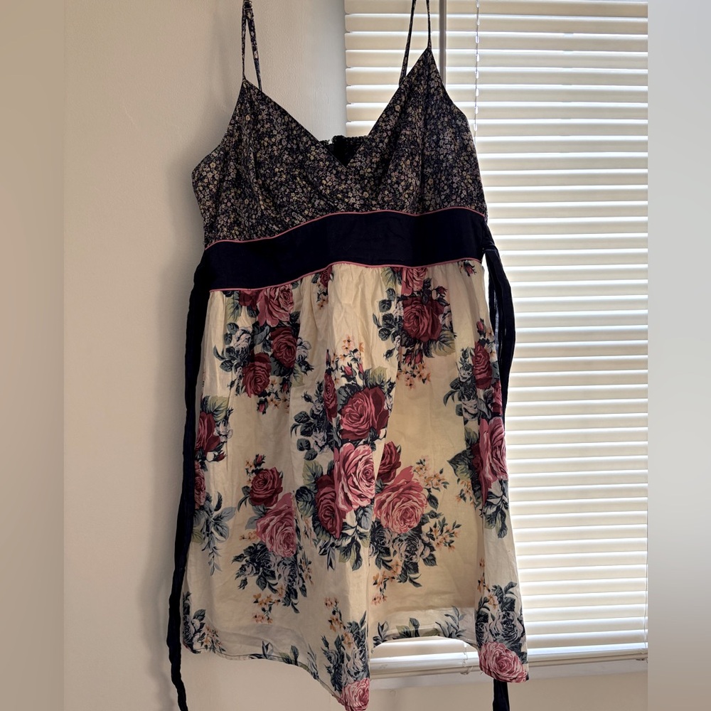 Floral Xhilaration mini dress 2010s